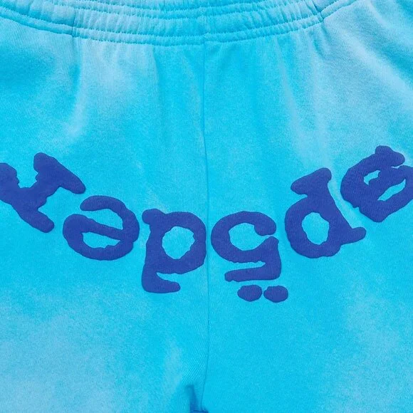 Sp5der OG Web V2 Spray Sweatpants Light BlueSpider Worldwide